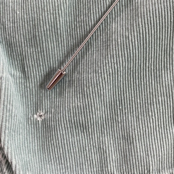 Vintage 70's Levi's Corduroy Pants Teal Blue Bootcut Vintage Men's Size 32x32 - Picture 9 of 13